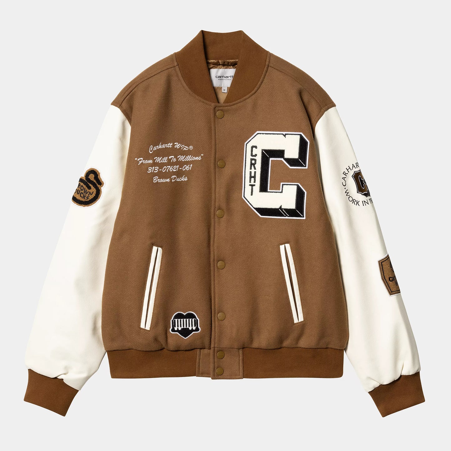 Carhartt Brown Ducks Bomber